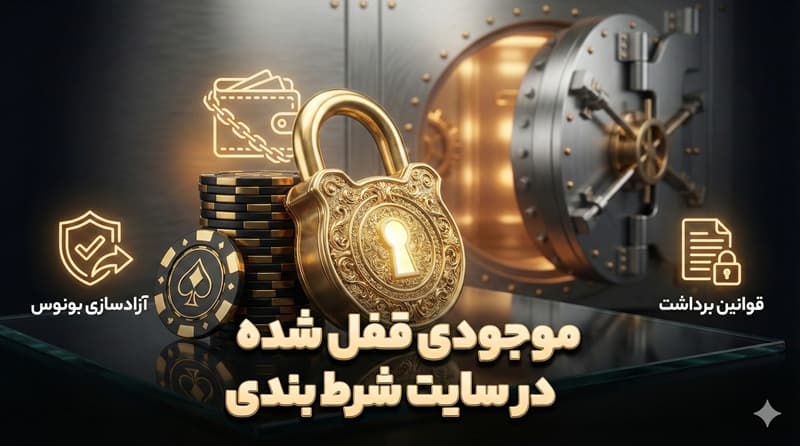 موجودی قفل شده در سایت شرط بندی